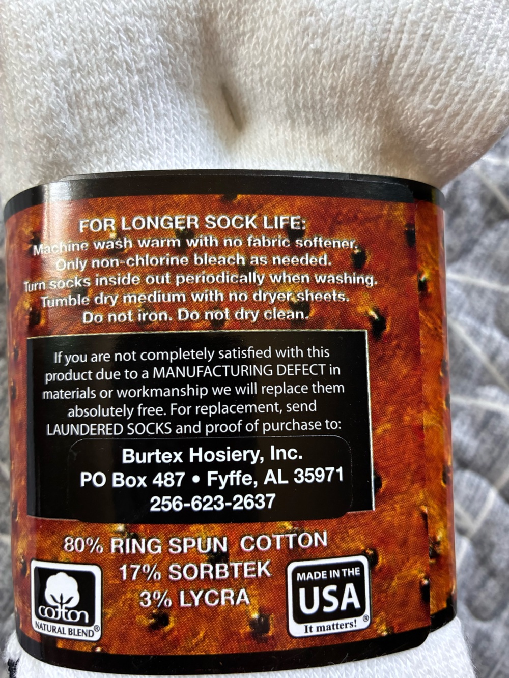 Dan Post Over The Calf Socks 2pair cowboy certified fit boot sizes 7–10-1/2 - Picture 5 of 7